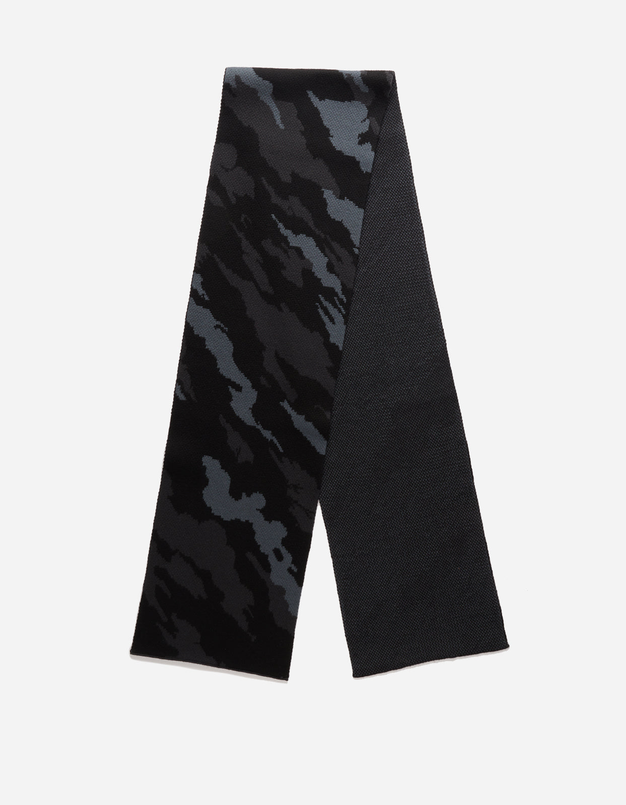 1121 DPM Bonsai Forest Knitted Scarf - Subtle Night Pattern Winter Warm Fashion Accessory for Outdoor Hiking & Urban Style
