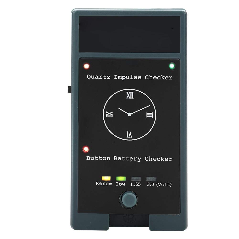 JADPES Professional Watch Movement Tester - Accurate Quartz & Mechanical Watch Battery Tester for Watch Repair - Essential Watchmaker Tool for Jewelers & Hobbyists (Perfect for Home Watch Repair & Professional Jewelry Workshops)