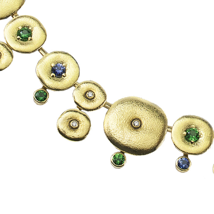 Alex Sepkus Orchard Bracelet - Elegant 18K Gold Plated Bangle for Women | Perfect for Weddings, Parties & Everyday Wear