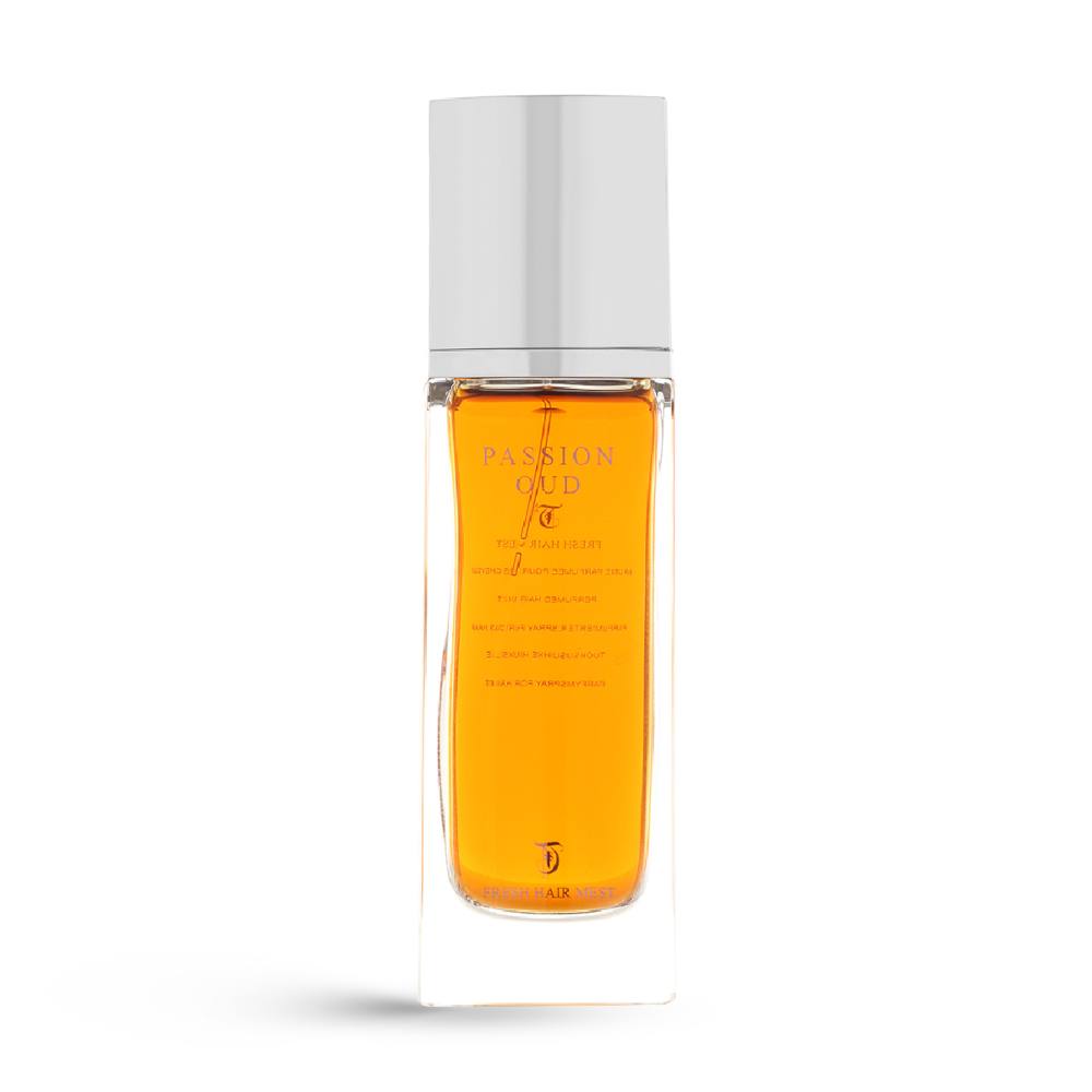 Premium Passion Oud Hair Mist 70ml - Long-Lasting Fragrance for Women, Natural Hair Perfume Spray - Perfect for Daily Use, Special Occasions & Gift Giving
