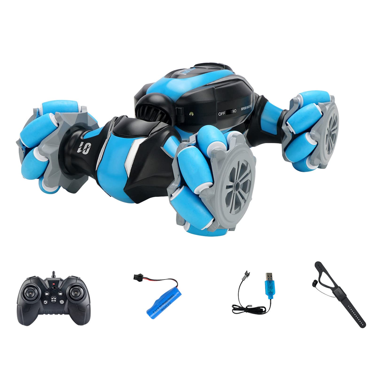 360° Stunt Twisting RC Car - Remote Control Deformation Toy Car for Kids | Indoor & Outdoor Play, Birthday Gifts, STEM Learning