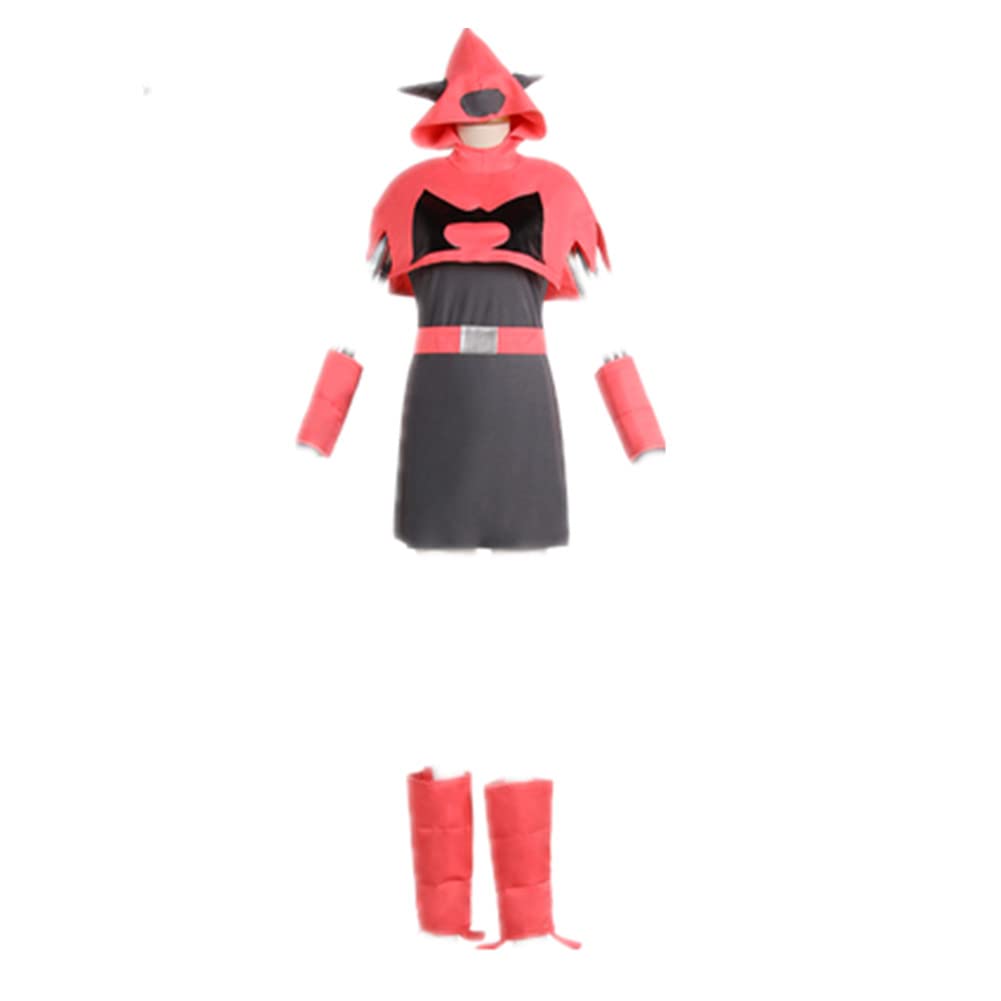 Team Magma Cosplay Costume Set with Hat - Anime Halloween Party Outfit for Women & Girls | Perfect for Conventions, Cosplay Events & Themed Parties