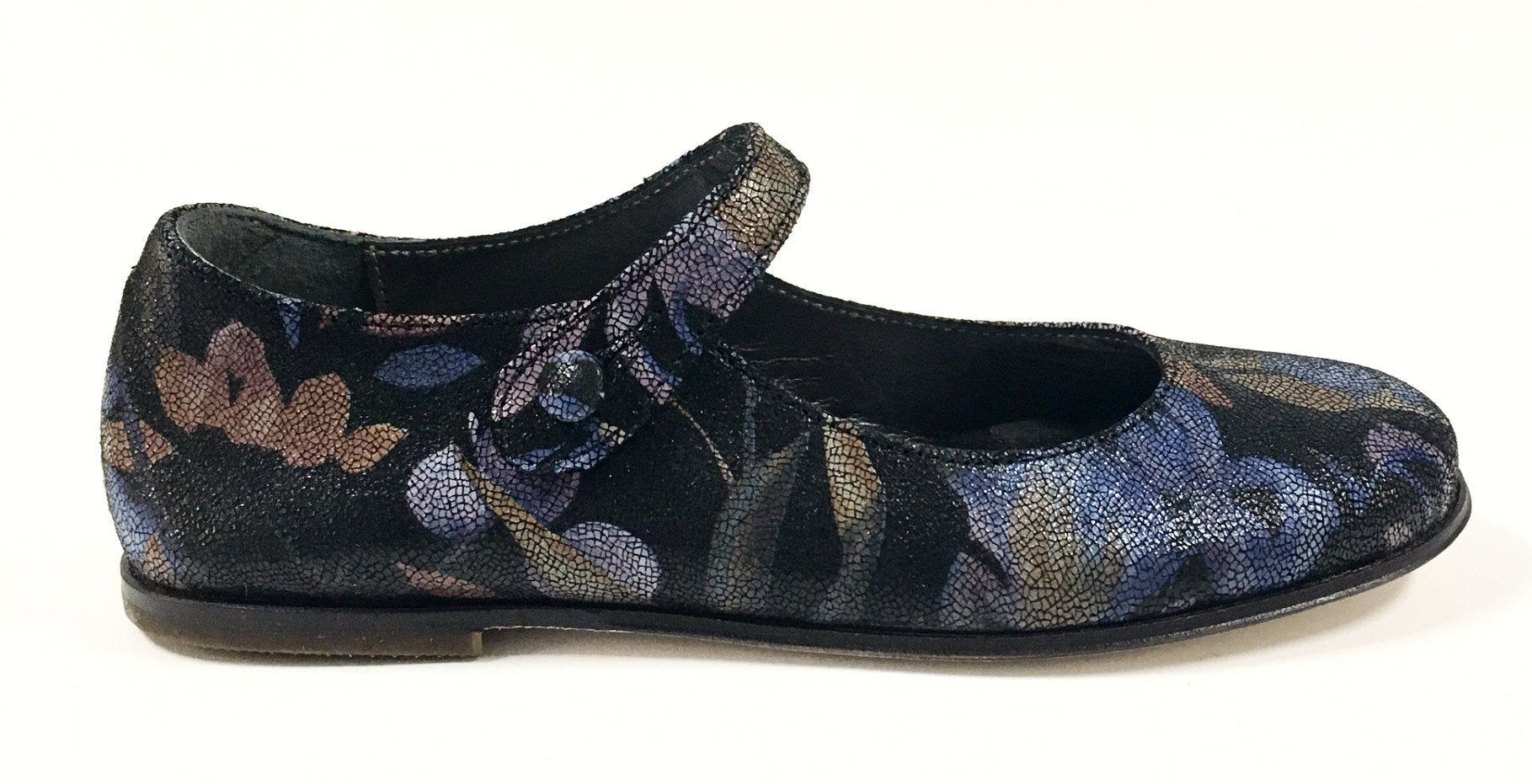 PePe Leaf Print Mary Jane Shoes - Comfortable Flats for Women, Casual & Office Wear, Non-Slip Sole - Perfect for Spring Outfits, Work, and Daily Walking