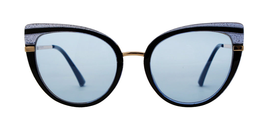 Stylish Translucent Blue Sunglasses 7700 - UV400 Protection, Lightweight & Comfortable for Outdoor Activities, Beach, Driving & Fashion Accessories