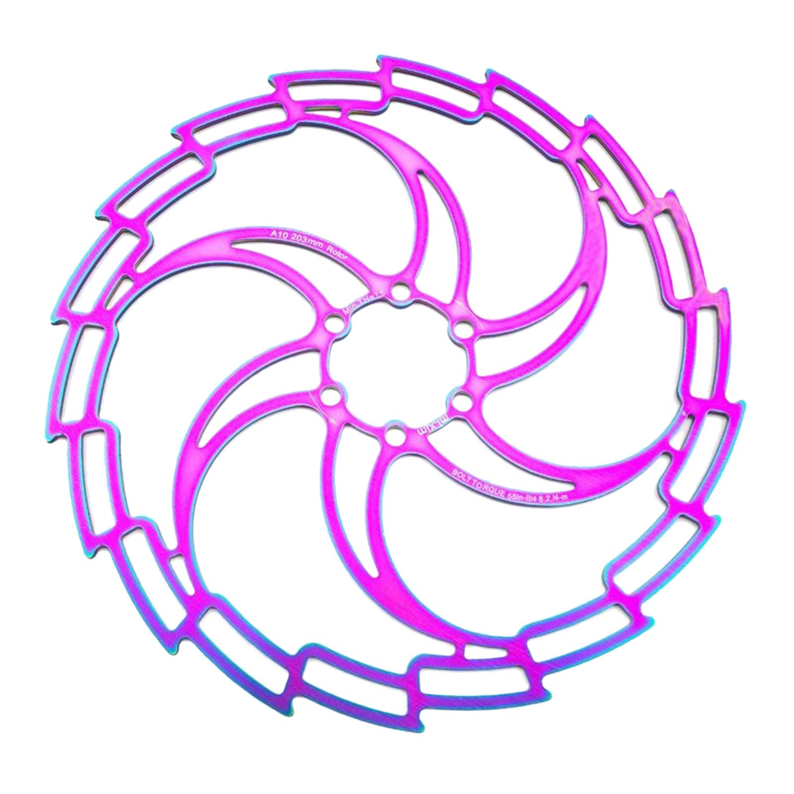 Jili 180mm Bike Disc Brake Rotor - 6-Bolt Hydraulic Replacement for Road Bicycles | Cycling & Commuting