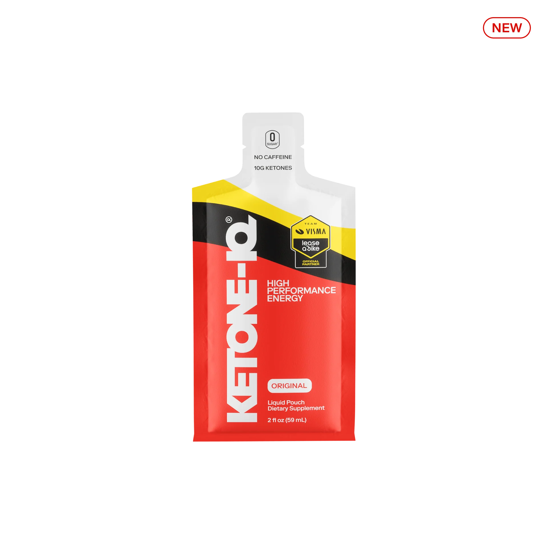Ketone IQ® Classic Pouch (2 oz Single Serve) - Premium Exogenous Ketones Supplement for Energy & Focus - Perfect for Keto Diet, Workouts & Mental Clarity