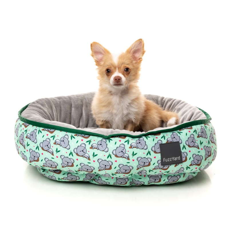 Fuzzyard Dreamtime Koalas Reversible Dog Bed - Soft & Washable Pet Bed for Small Medium Large Dogs - Perfect for Crate, Kennel & Home Use