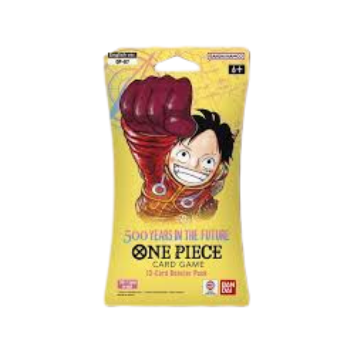 One Piece OP-07 Sleeved Booster Pack - 500 Years in the Future Edition | Anime Trading Card Game for Collectors & Players | Perfect for Tournaments, Gifts & Display
