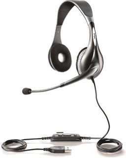 Jabra UC VOICE 150 MS Duo Wireless Headset - Noise Cancelling Office Headphones for Clear Calls | Perfect for Remote Work, Call Centers & Business Communications