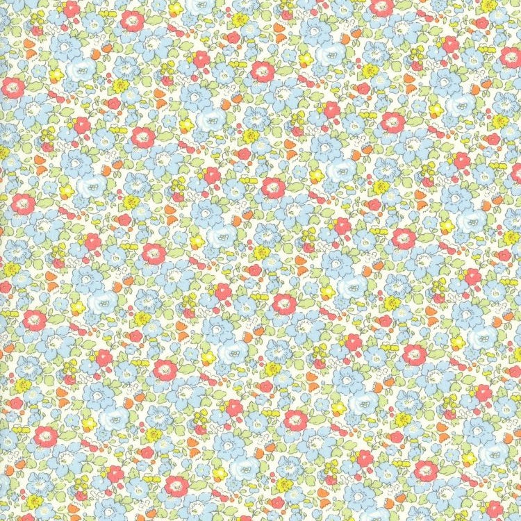 Liberty Tana Lawn 8020E Betsy Ann C - Premium Cotton Fabric for Quilting, Dressmaking & Home Decor | Perfect for DIY Crafts, Apparel & Sewing Projects