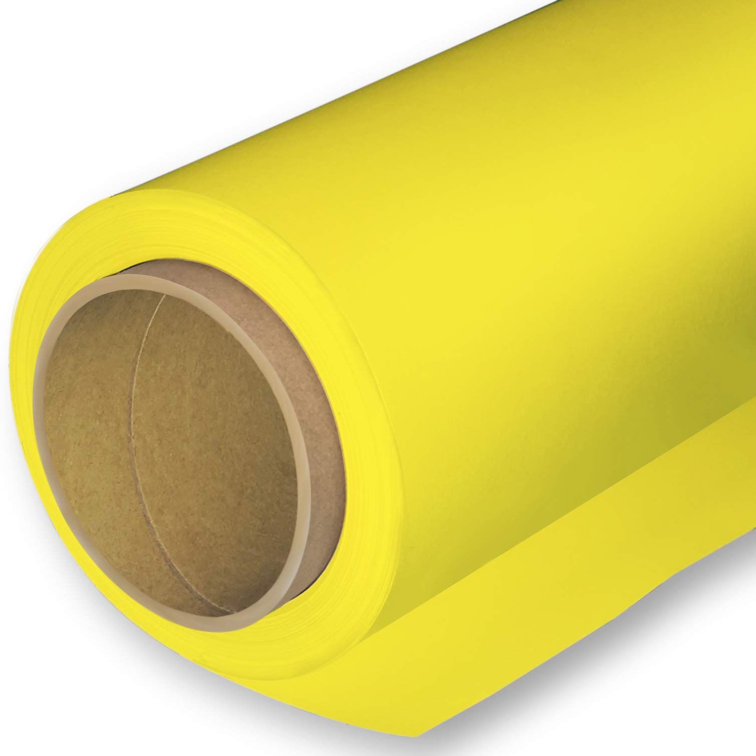 Huamei Seamless Photography Background Paper - 107-Inch x 36-Feet Yellow Photo Backdrop (Aspen) for Studio, Portrait, Product Photography & YouTube Videos