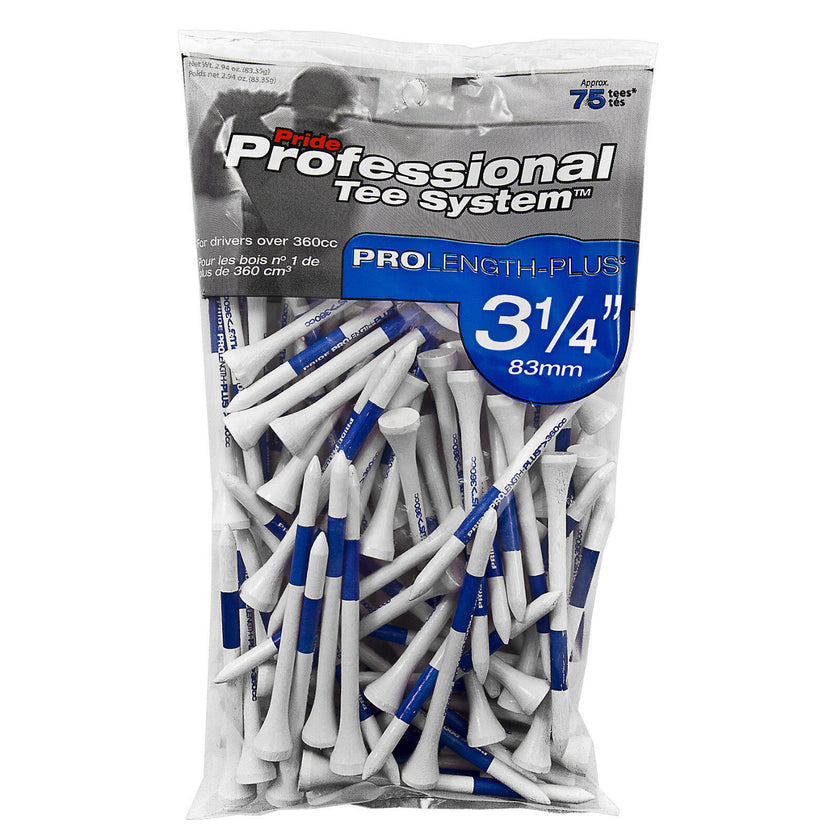 Pride Golf Tees - Large Bag of 100 Blue Golf Tees for Men & Women | Perfect for Driving Range, Practice & Tournament Play