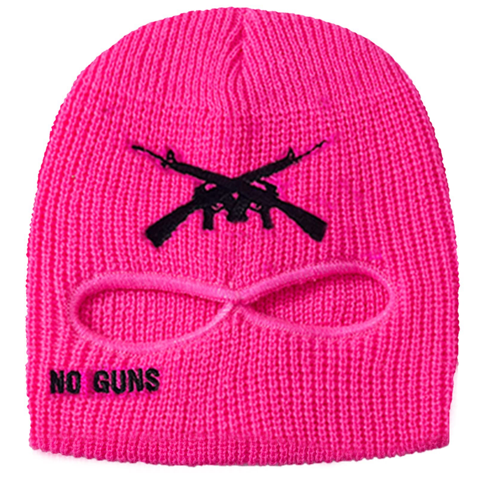 2 Hole Ski Mask for Men & Women - Warm Knitted Balaclava Half Face Cover for Winter, Outdoor Sports & Cycling - Perfect for Snowboarding, Skiing, Running & Cold Weather Activities