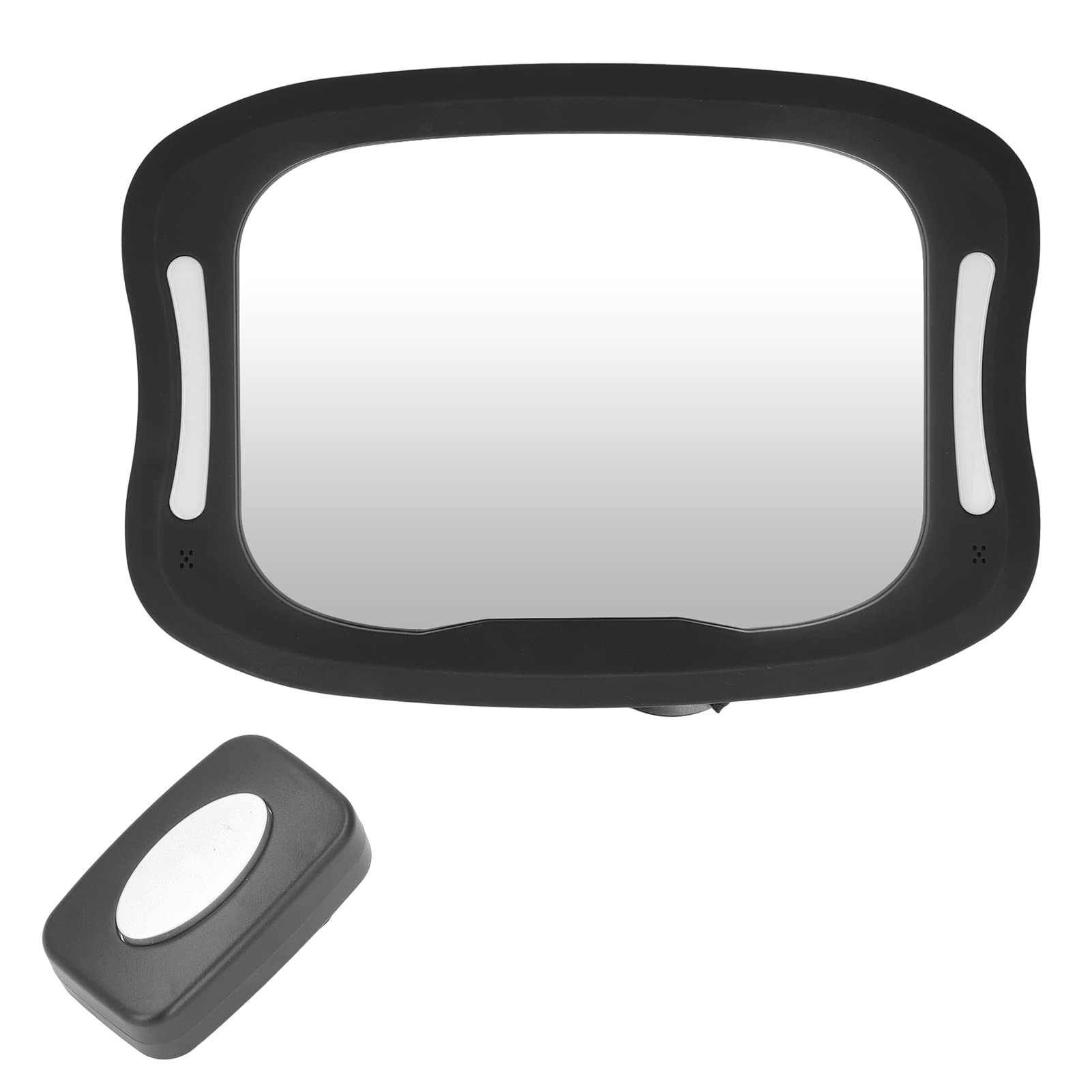 Jeanoko 360° Remote Control Infant Car Mirror with Dual Mode Lighting, ABS PC Baby Car Mirror for Safe Rear Seat Monitoring, Ideal for Family Road Trips and Daily Commutes