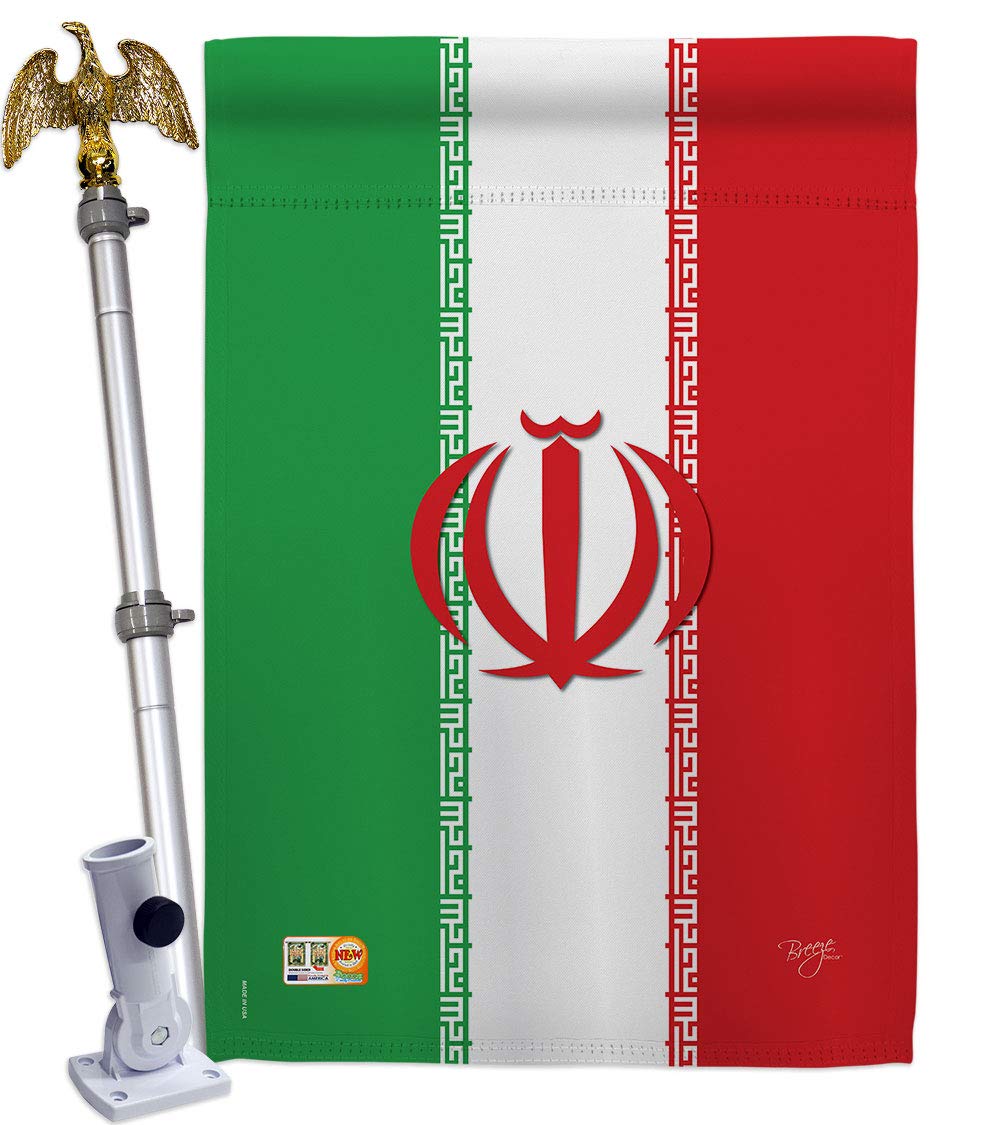 Iran World Nationality Flag Set 28x40