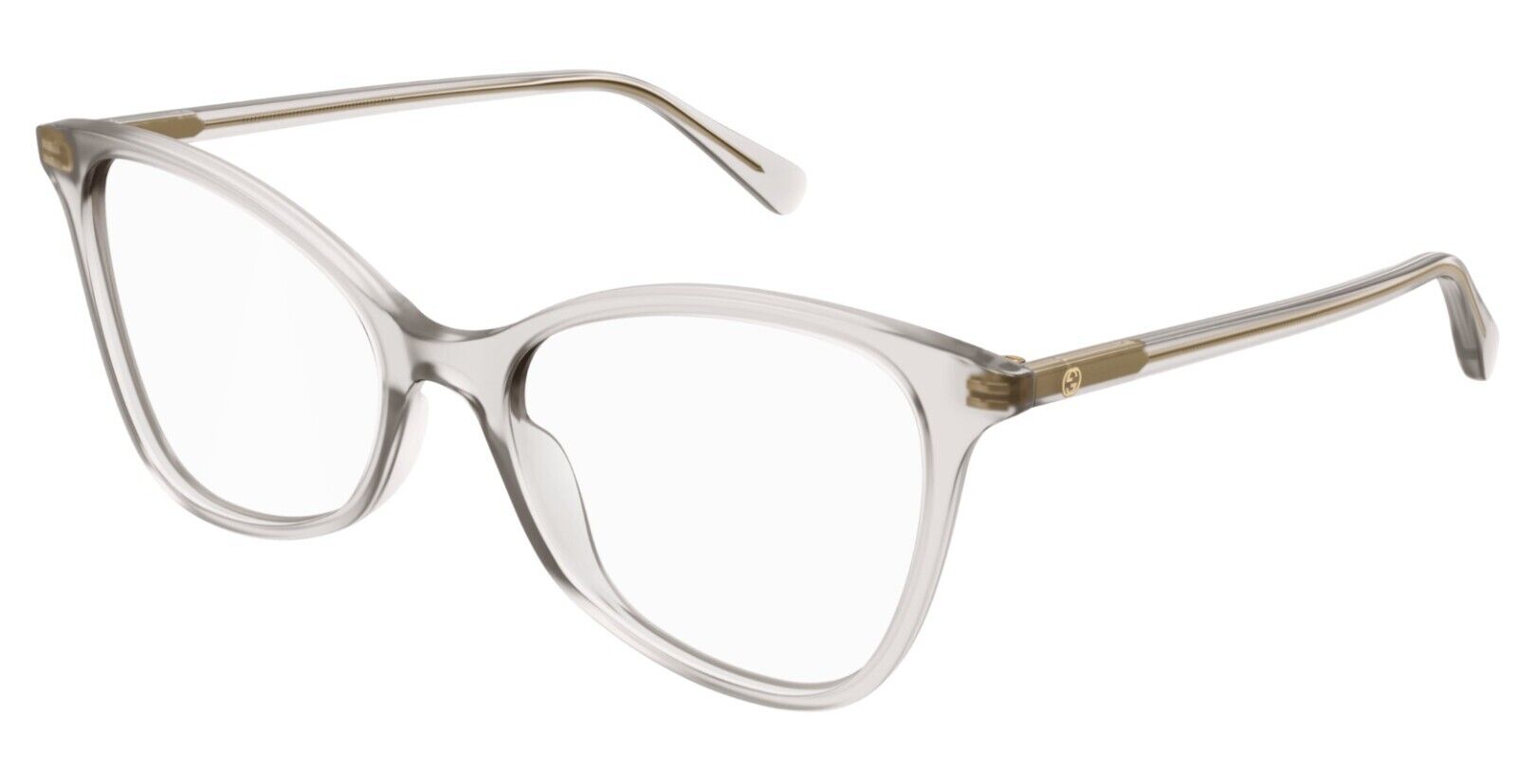 Gucci GG1360O 004 Beige Cat Eye Women's Eyeglasses - Stylish Designer Optical Frames for Women, Lightweight & Comfortable - Perfect for Work, Reading & Fashion Accessories