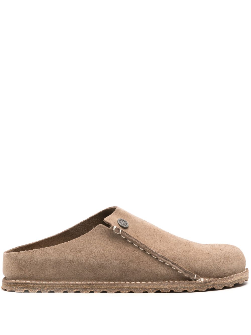 Birkenstock Grey Sandals for Women & Men - Comfortable Cork Footbed Slides - Perfect for Walking, Beach, and Casual Outings