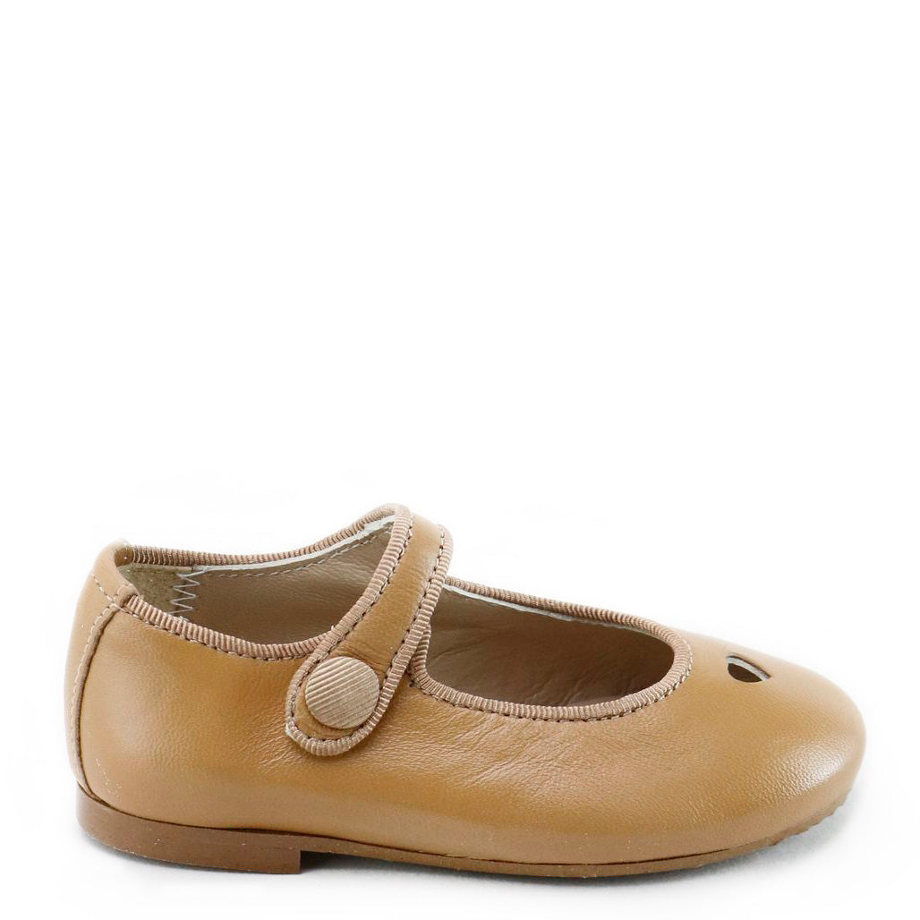 Cute Mary Jane Shoes for Women - Comfortable Camel Heart Design Flats - Perfect for Casual Wear, Work, and Everyday Outfits