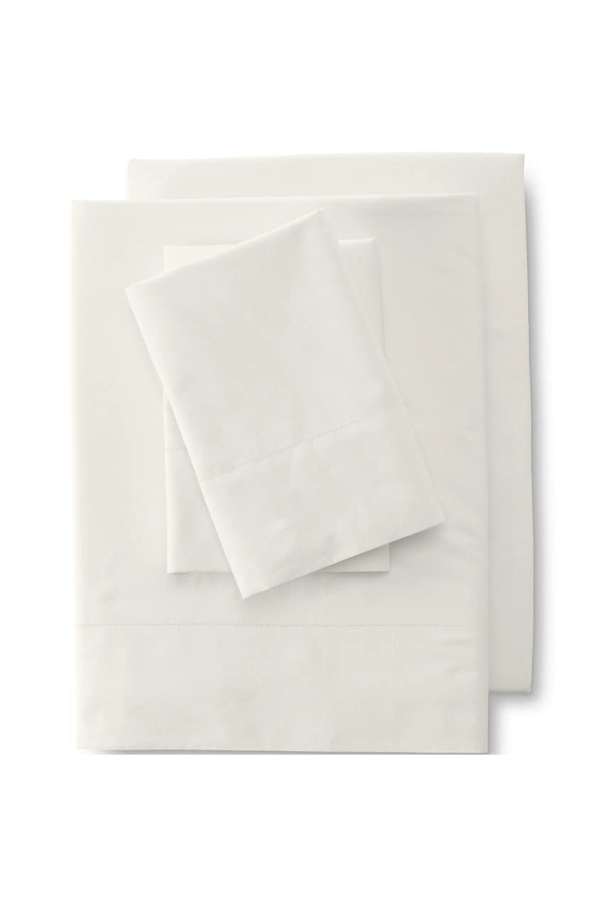 Premium Supima Cotton Solid Ivory King Sheet Set - Ultra Soft & Breathable Bedding for Luxury Hotels & Master Bedrooms