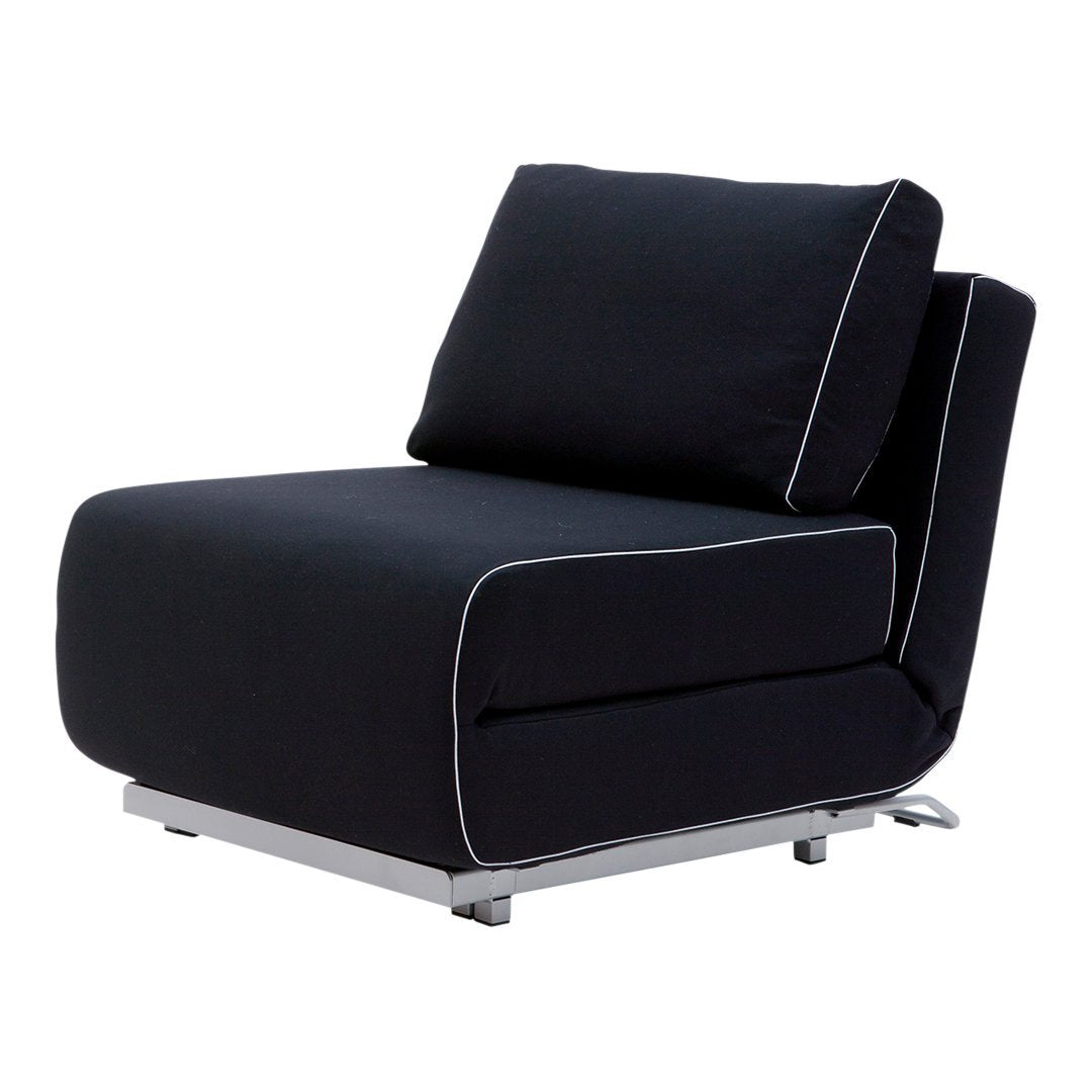 City Chair - Convertible Single Bed for Small Spaces | Perfect for Apartments, Dorms & Guest Rooms