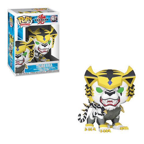 Funko Pop! BAKUGAN: Tigrerra #967 Collectible Vinyl Figure - Perfect for Anime Fans, Gift for Kids & Collectors | Display for Bedroom, Office, or Gaming Room Decor