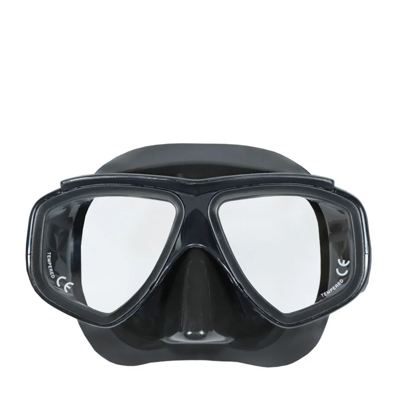 Aleefa Unisex Swim Goggles with PC Frame & Tempered Glass Lens - Anti-Fog, UV Protection for Swimming, Snorkeling & Water Sports (Model 64302)