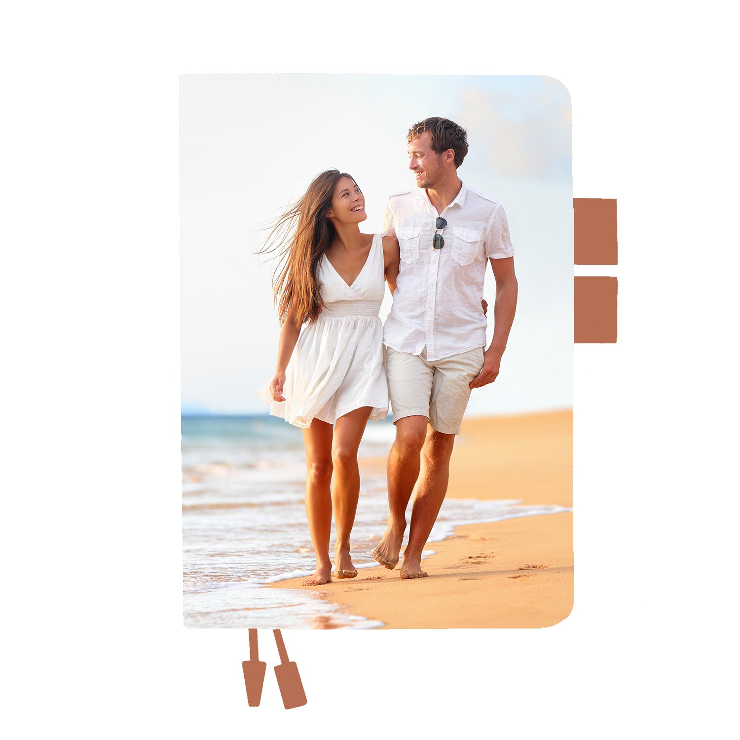 Personalized Single Photo Diary - Customizable Memory Book for Journaling, Scrapbooking & Gift Giving | Perfect for Travel, Wedding & Special Occasions