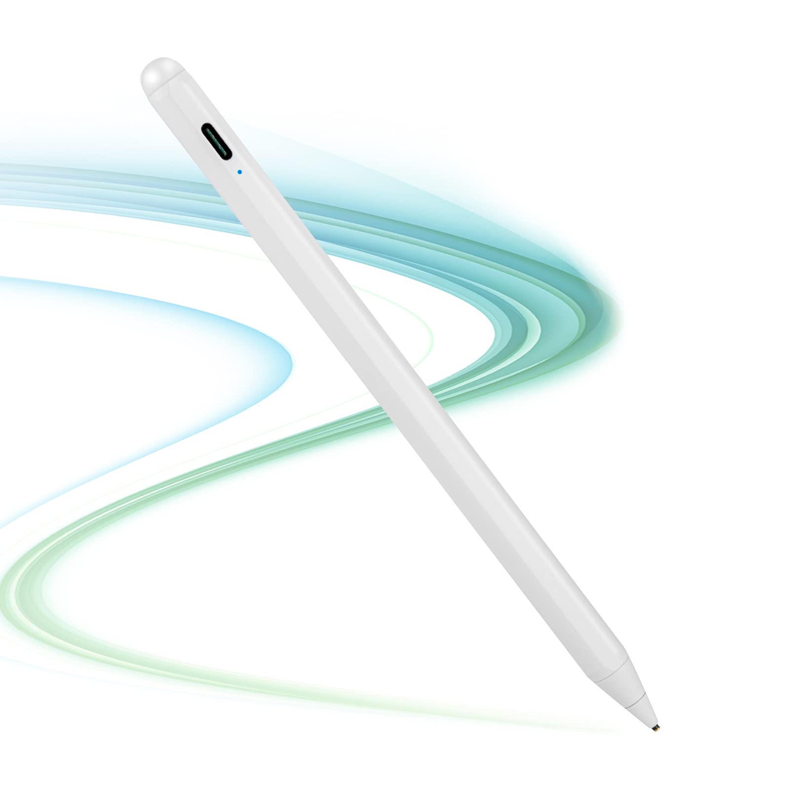 Samsung Galaxy Tab A7/A8/A9 Stylus Pen - Precise Drawing & Writing Stylus for Samsung Tablets - White Digital Pencil for Sketching, Note-Taking & Creative Work (Perfect for Artists, Students & Professionals)
