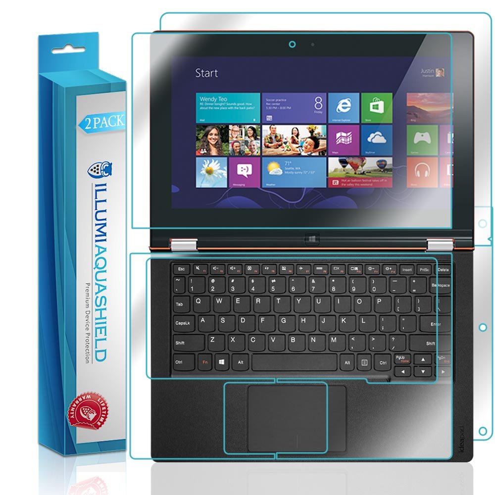 Lenovo Yoga 11s Screen Protector (2-Pack) - HD Clear TPU Film, Anti-Bubble, Front & Back Protection | Perfect for Work, Travel & Everyday Use