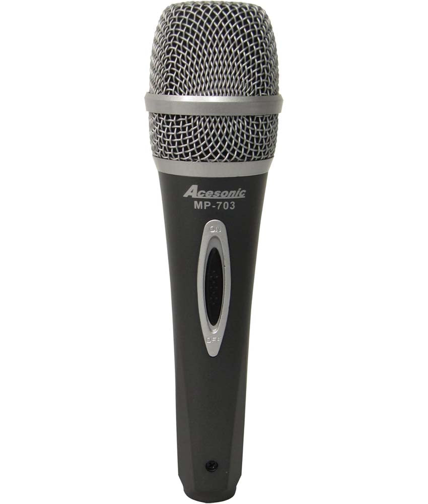 Acesonic MP 703 Hyper Cardioid Wired Microphone for Professional Vocal Recording - Perfect for Podcasting, Live Streaming & Studio Sessions