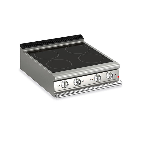 Baron Q70PC Electric Induction Cooktop - 1800W Portable Induction Burner with 10 Power Levels, Timer & Safety Lock for Fast, Energy-Efficient Cooking - Perfect for Home, Kitchen, RV & Outdoor Use