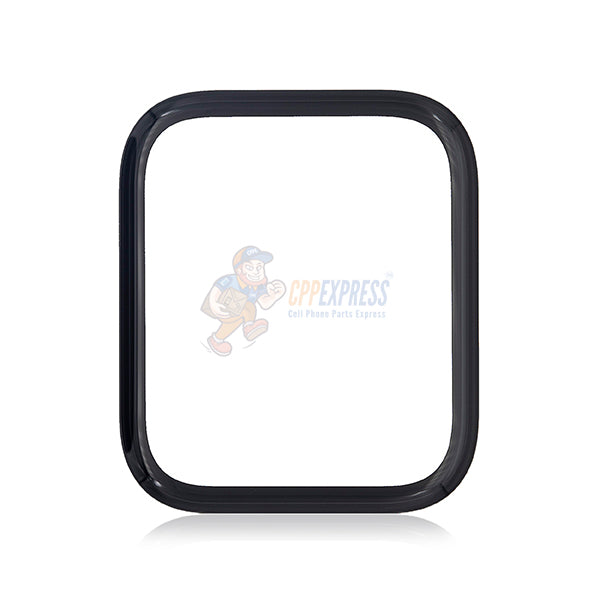 3D Tempered Glass Screen Protector for Apple Watch 44mm - Black | Anti-Scratch & Bubble-Free | Perfect Fit for Series 5/6/7/8/SE | Ideal for Workouts, Swimming & Daily Use