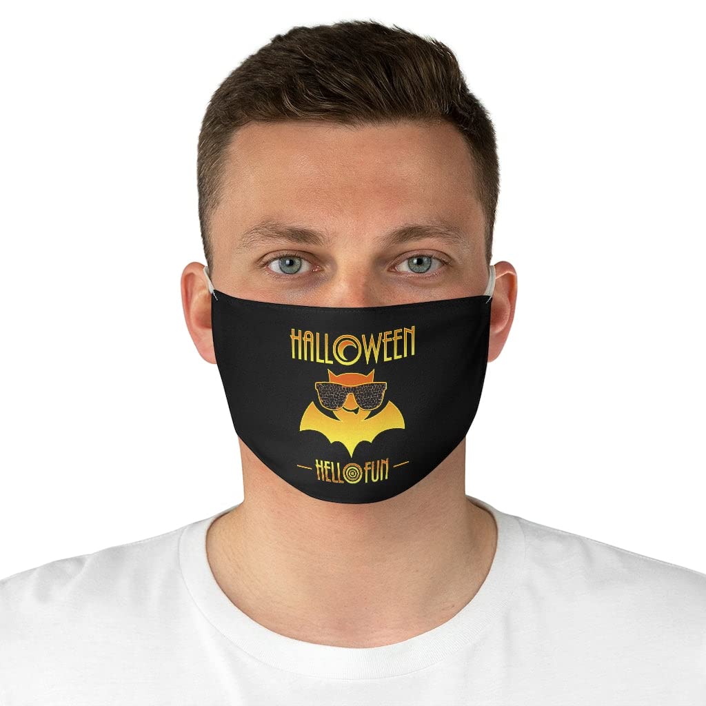 Halloween Face Masks - Scary Orange Bat Costume Masks for Adults & Kids | Perfect for Trick-or-Treating, Halloween Parties & Cosplay