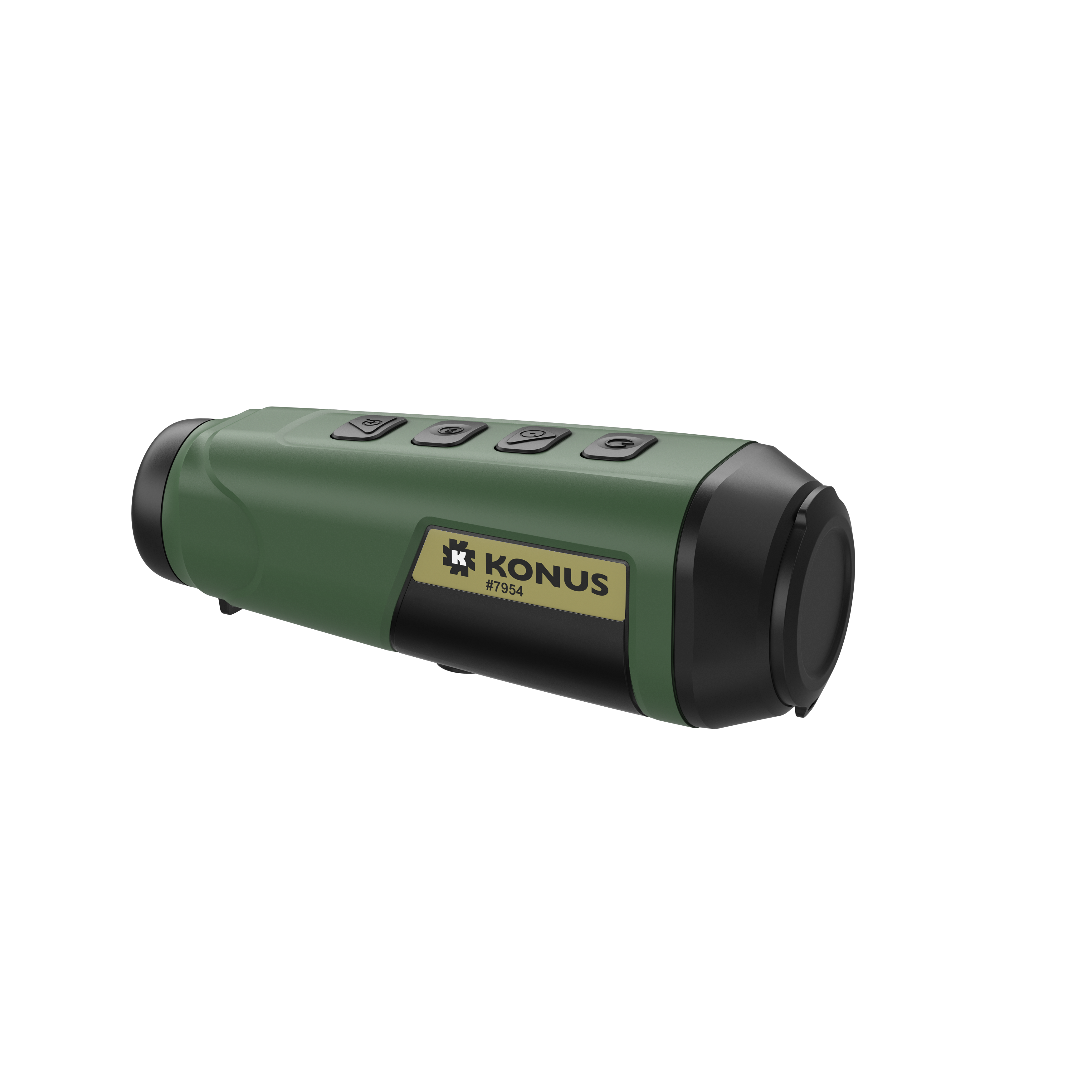 Konus Flame V2 1.5x-3x Handheld Thermal Monocular - Night Vision Scope for Hunting, Wildlife Observation & Security Surveillance