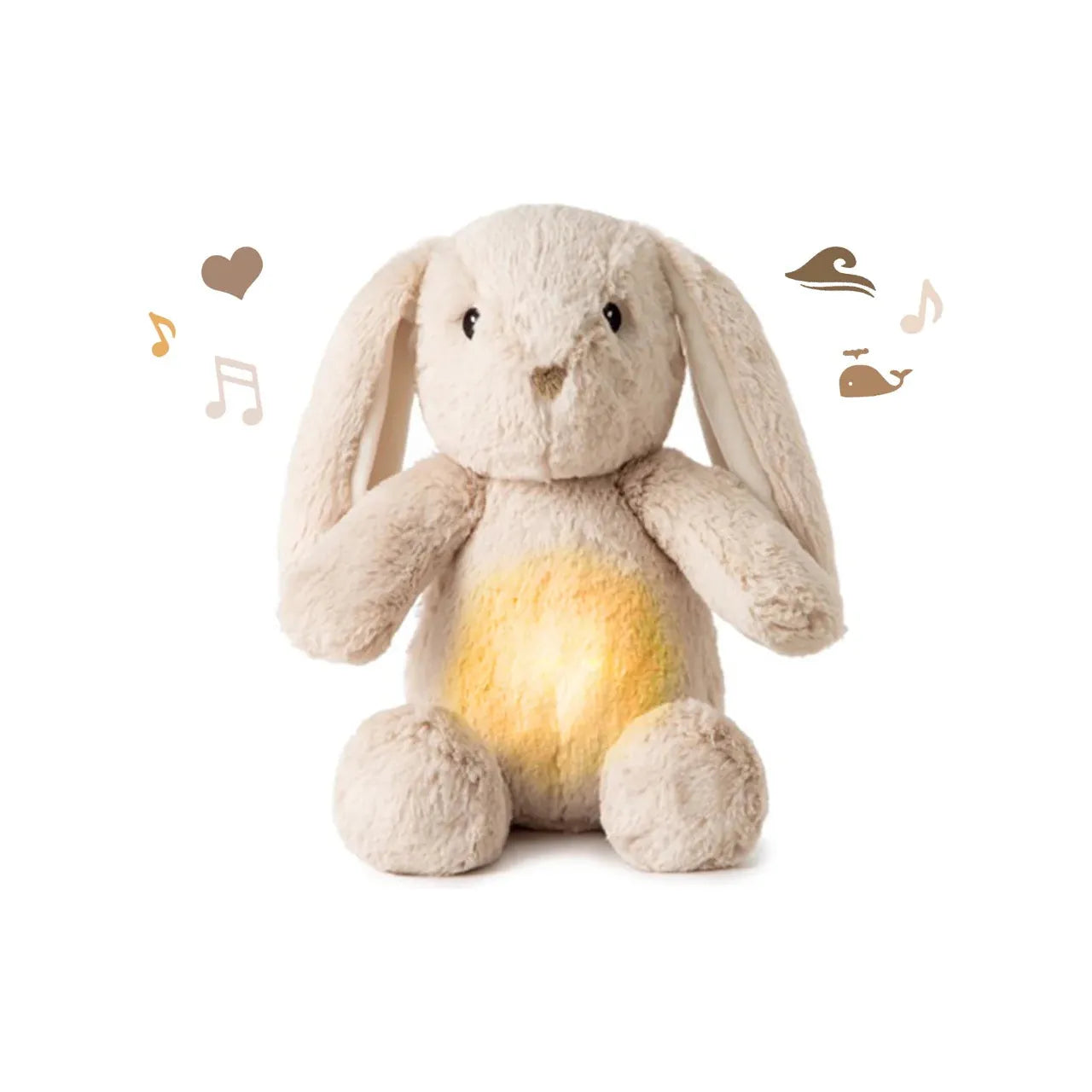Billy Bunny Nightlight Soft Toy - Cute LED Plush Bunny for Kids' Bedroom, Nursery & Sleep Comfort | Perfect Baby Shower Gift & Children's Night Light
