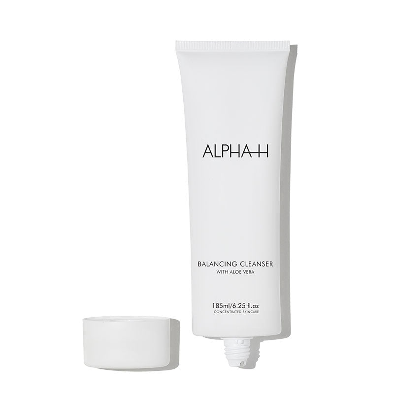 Alpha H Balancing Cleanser with Aloe Vera - Gentle Face Wash for Sensitive Skin, Hydrating & Soothing Facial Cleanser - Perfect for Daily Skincare Routine & Post-Workout Refresh
