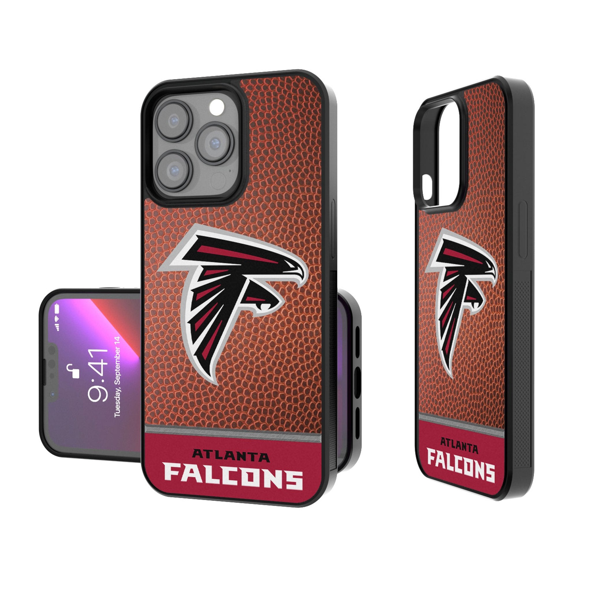 Atlanta Falcons Football Wordmark Bump Phone Case - Durable Protective Cover for iPhone & Android - Perfect for Game Day & Falcons Fans
