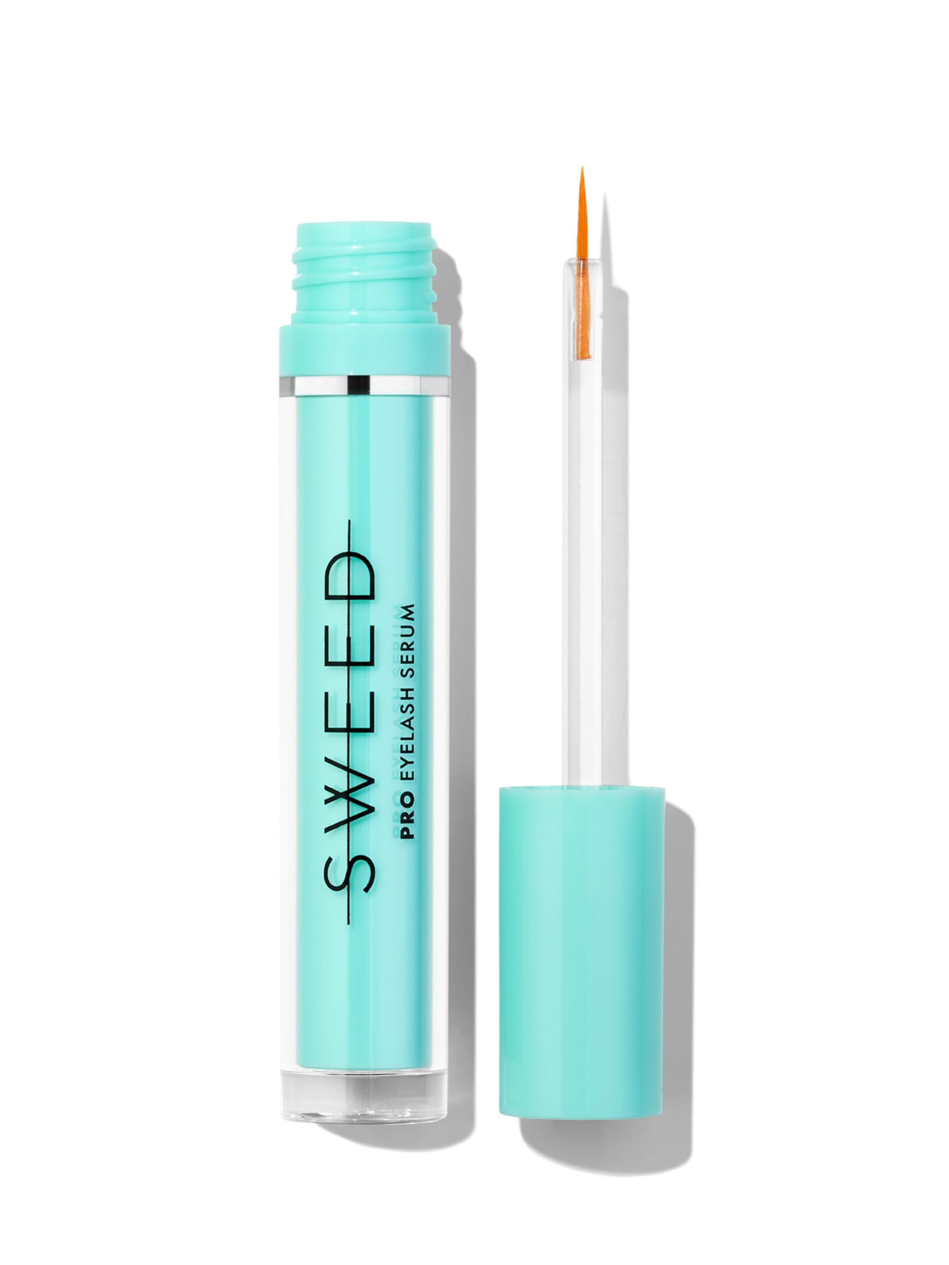 SWEED Eyelash Growth Serum with Peptides, Biotin & Pumpkin Seed Oil - Prostaglandin-Free, Vegan & Cruelty-Free Lash Enhancer (0.17 fl oz) for Longer, Fuller Lashes - Perfect for Nighttime Lash Care & Natural Beauty Routines