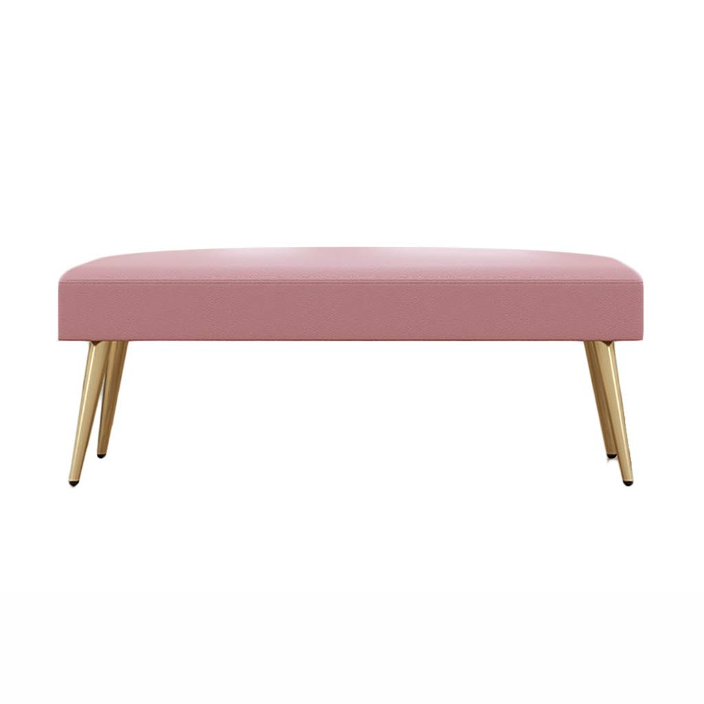 Pink Shoe Bench for Entrance - 80x40x43cm Shoe Storage Stool for Living Room, Mall, Clothing Store & Locker Room | Durable Shoe Rack with Comfortable Seating | Perfect for Home, Retail Spaces & Changing Areas