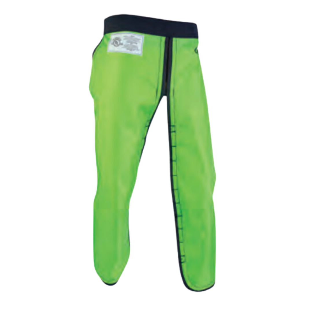 Arborwear 820101L RAC Calf Wrap Chainsaw Chaps - Professional Safety Gear for Tree Cutting & Forestry Work (Green)
