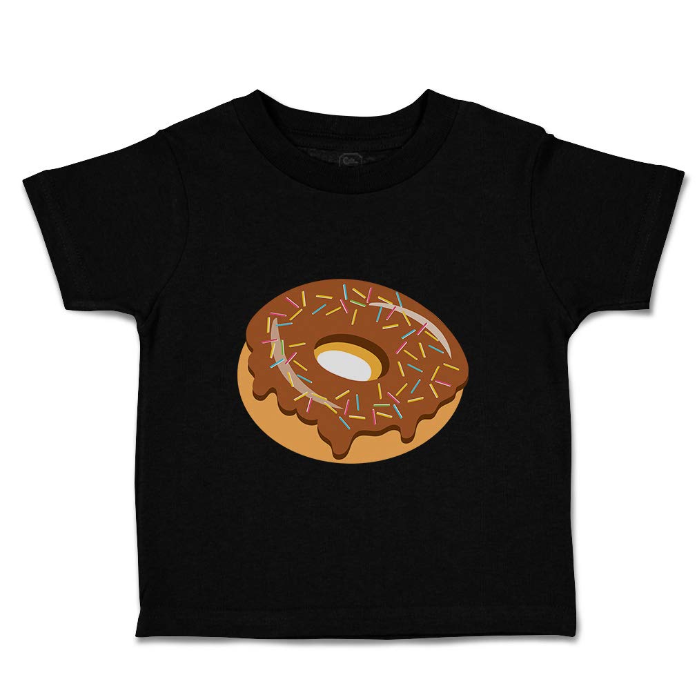 Cute Rascals Toddler T-Shirt with Donut & Chocolate Print - Adorable Dessert-Themed Kids Clothing for Birthday Parties & Casual Wear