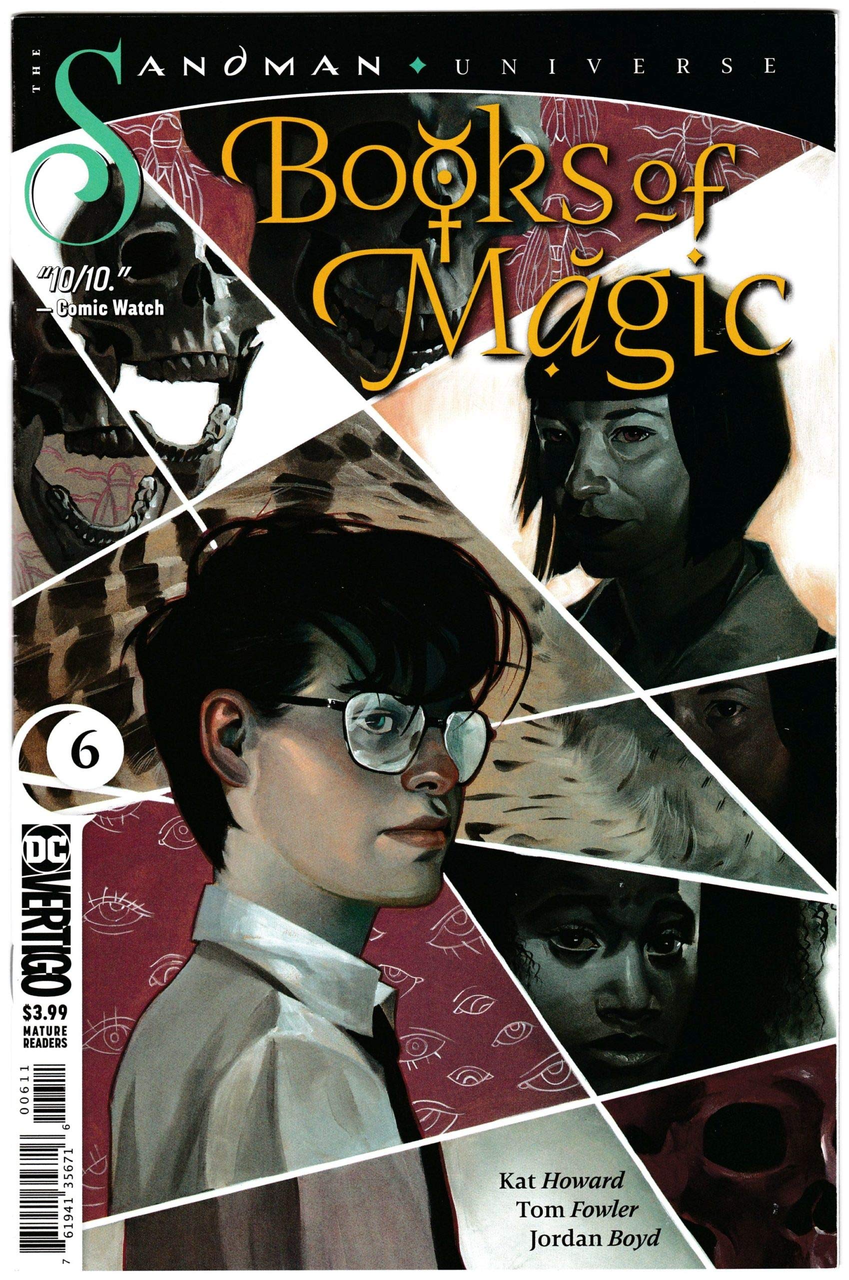 Books Of Magic #6 Sandman Universe (DC Comics, 2019) Near Mint Condition - Collectible Comic Book for Fantasy Readers & DC Fans