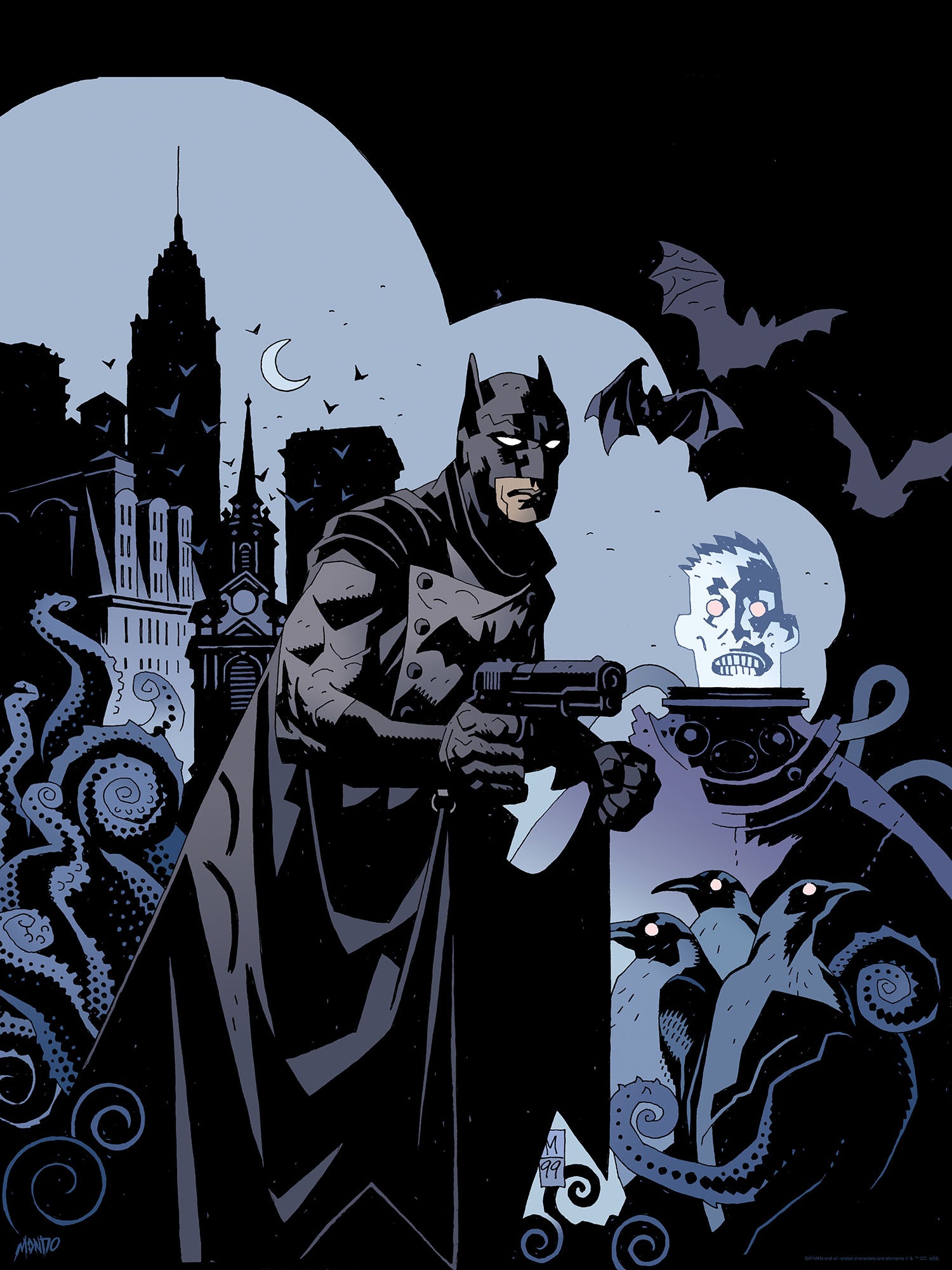 Batman: The Doom That Came to Gotham #1 Collectible Poster - DC Comics Wall Art for Home, Office & Gaming Room Decor