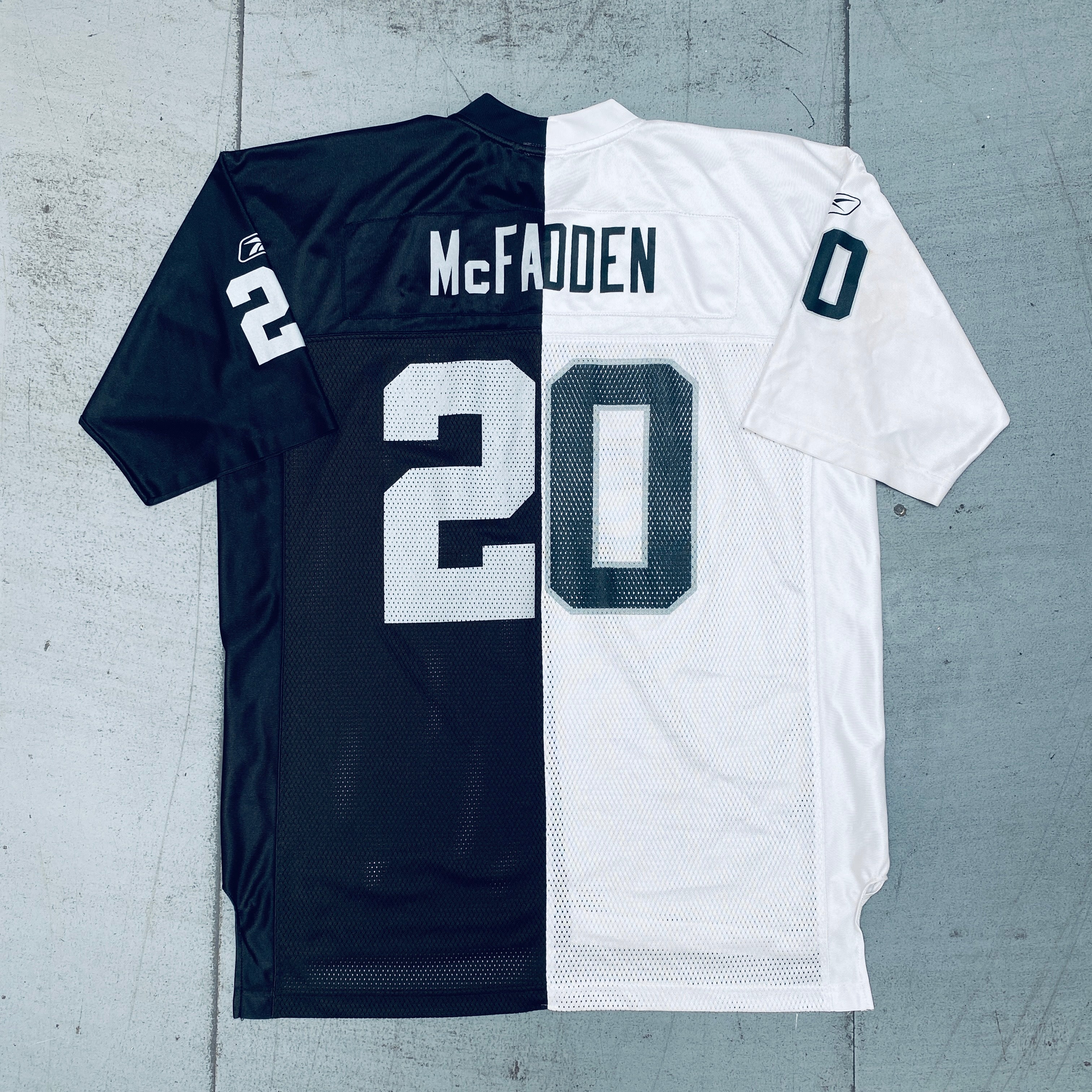 Oakland Raiders Darren McFadden 2011-2012 Split Jersey Size XL - Authentic NFL Football Jersey for Fans, Game Day Outfits & Sports Memorabilia Collection