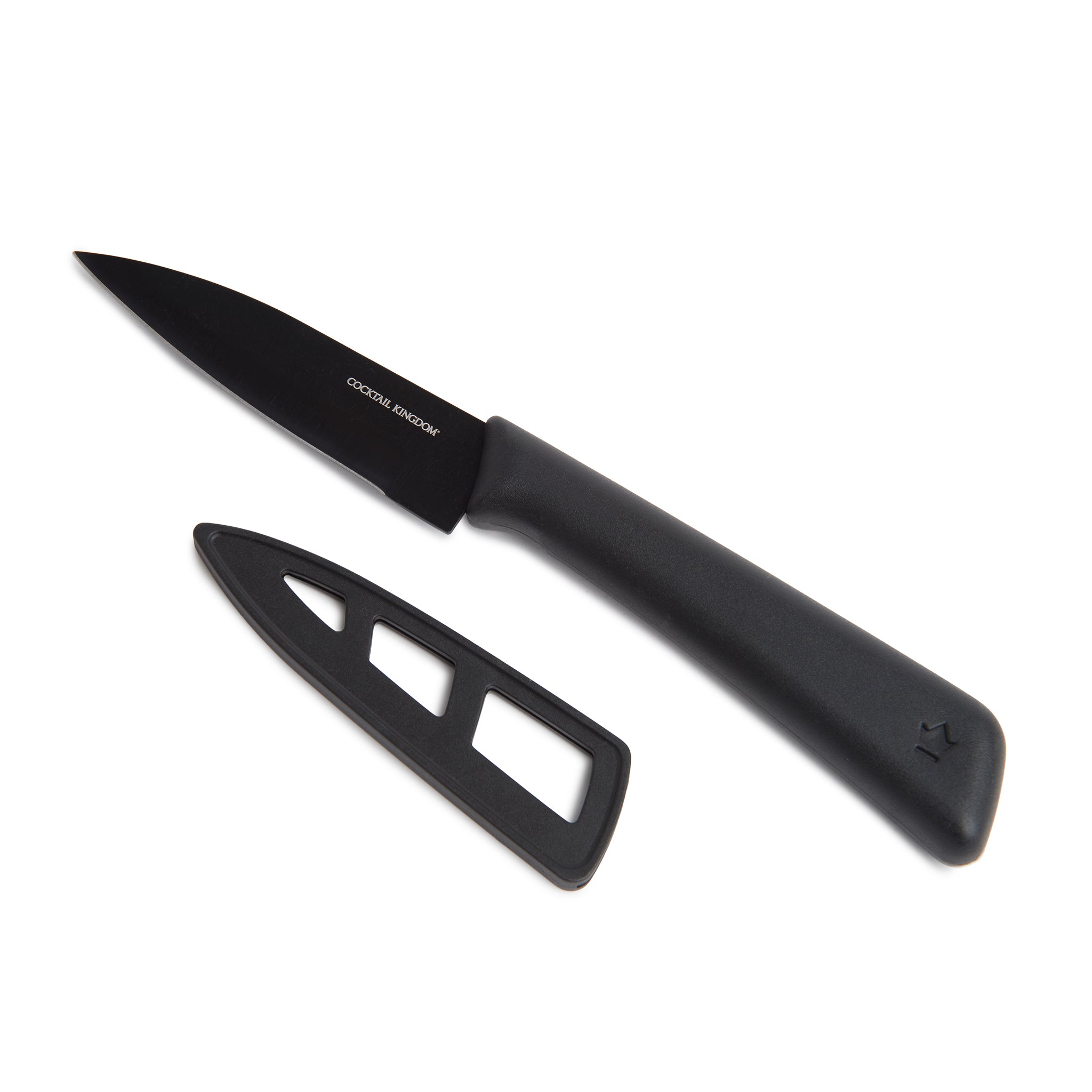 BUSWELL® Paring Knife with Polypropylene Handle - Sharp Kitchen Knife for Peeling, Slicing & Chopping Fruits, Vegetables - Perfect for Home Cooking & Professional Use