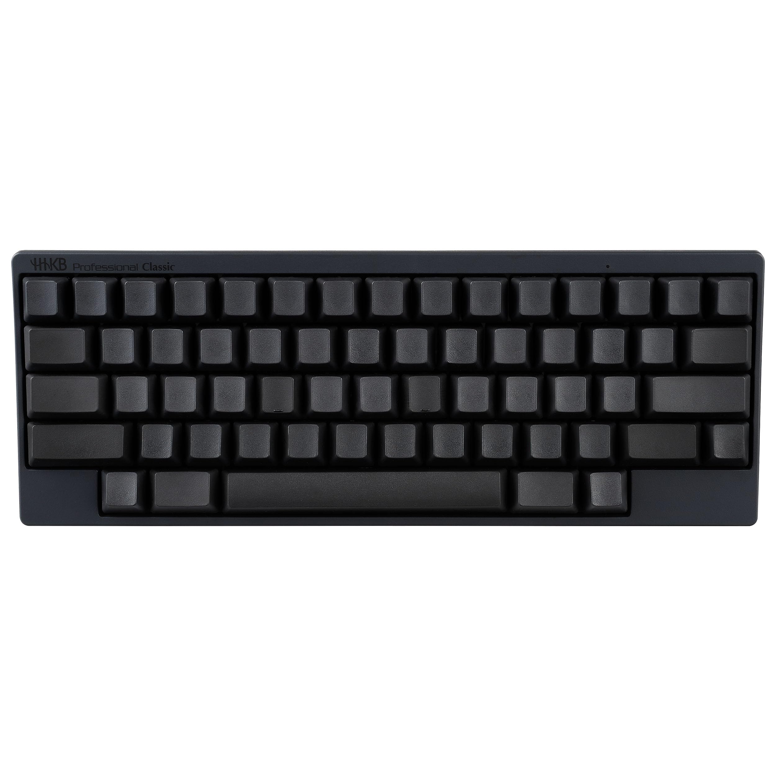 Happy Hacking Keyboard Professional Classic Wired USB Mechanical Keyboard for Mac & Windows - Charcoal Blank Keycaps with 2-Year Advance Exchange Warranty | Ideal for Programming, Typing & Office Work