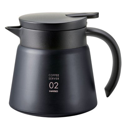 Hario Vacuum Insulated Stainless Steel Coffee Server 600ml - Perfect for Pour Over, French Press & Iced Coffee Brewing