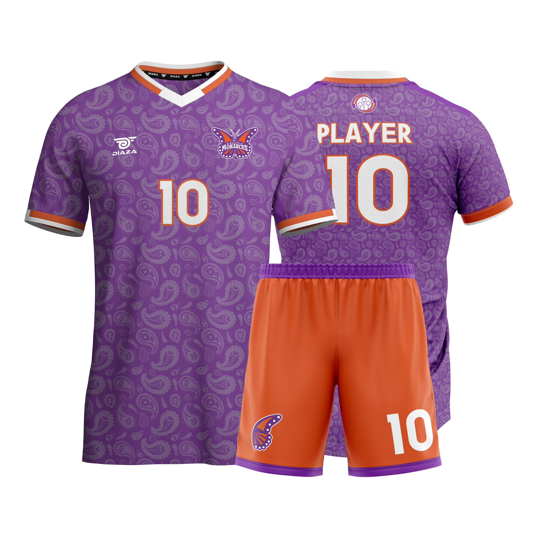 Minneapolis Monarchs Away Jersey Kit - Official Team Apparel for Fans & Players | Perfect for Game Day, Sports Events & Fan Collections