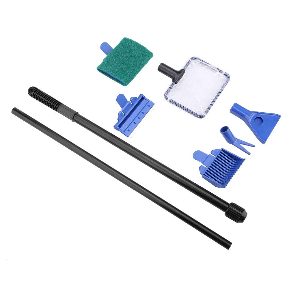 5-in-1 Aquarium Cleaning Kit - Fish Tank Brush & Gravel Cleaner for Home Aquariums
