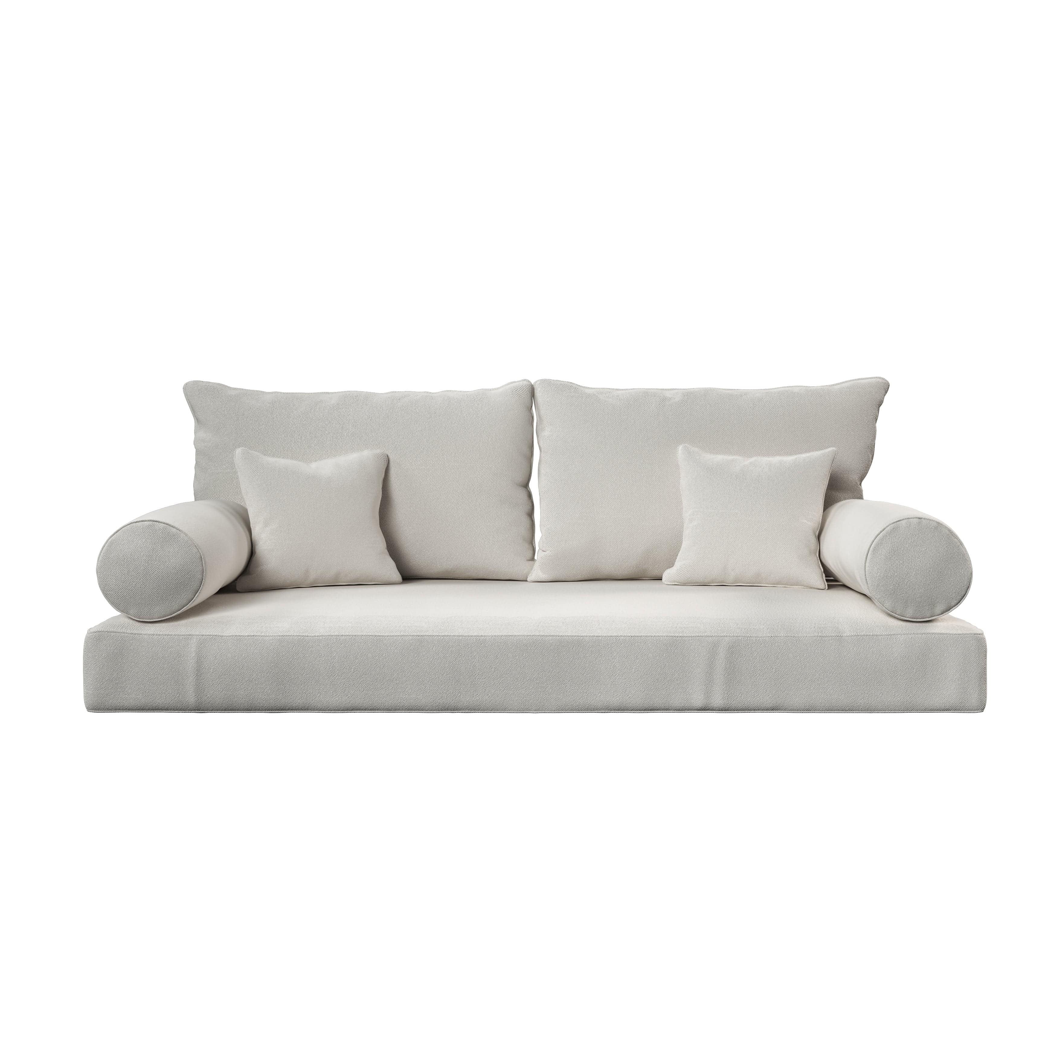 Comfortable Twin Size Outdoor Mattress Set - Waterproof & Weather-Resistant for Patio, Camping, and Poolside Relaxation